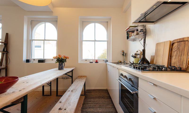 Kensington Gardens Square kitchen